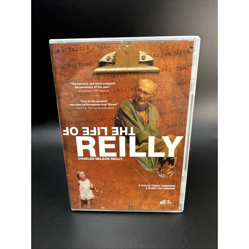 The Life of Reilly (DVD x 2) RARE/OOP Charles Nelson Reilly Documentary